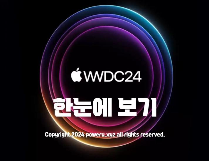 WWDC 2024 한눈에 보기 썸네일